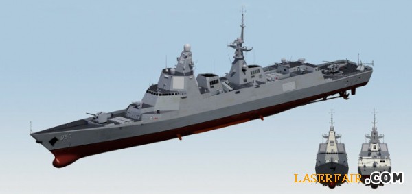 055型驅逐艦（示意圖）