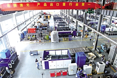 奔騰激光營收破8億增幅超60% 奔騰激光營收破8億增幅超60%