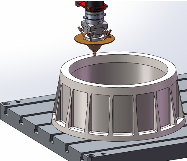 中科煜宸新一代五軸送金屬3D打印機成型達1.5米 中科煜宸新一代五軸送金屬3D打印機成型達1.5米