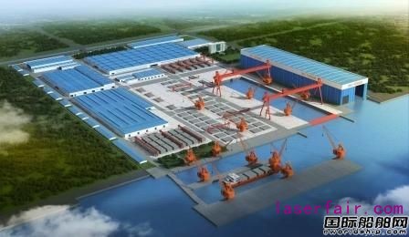 招商工業(ye) 海門基地國內(nei) 首個(ge) 室內(nei) 幹船塢順利推進
