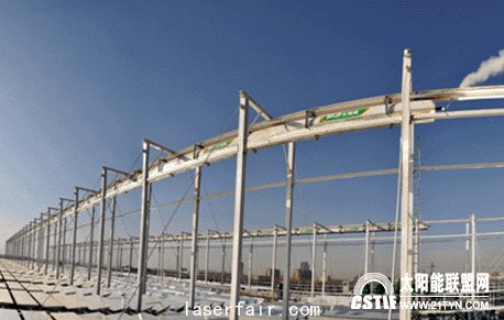 皇明屋頂式太陽能中高溫蒸汽係統