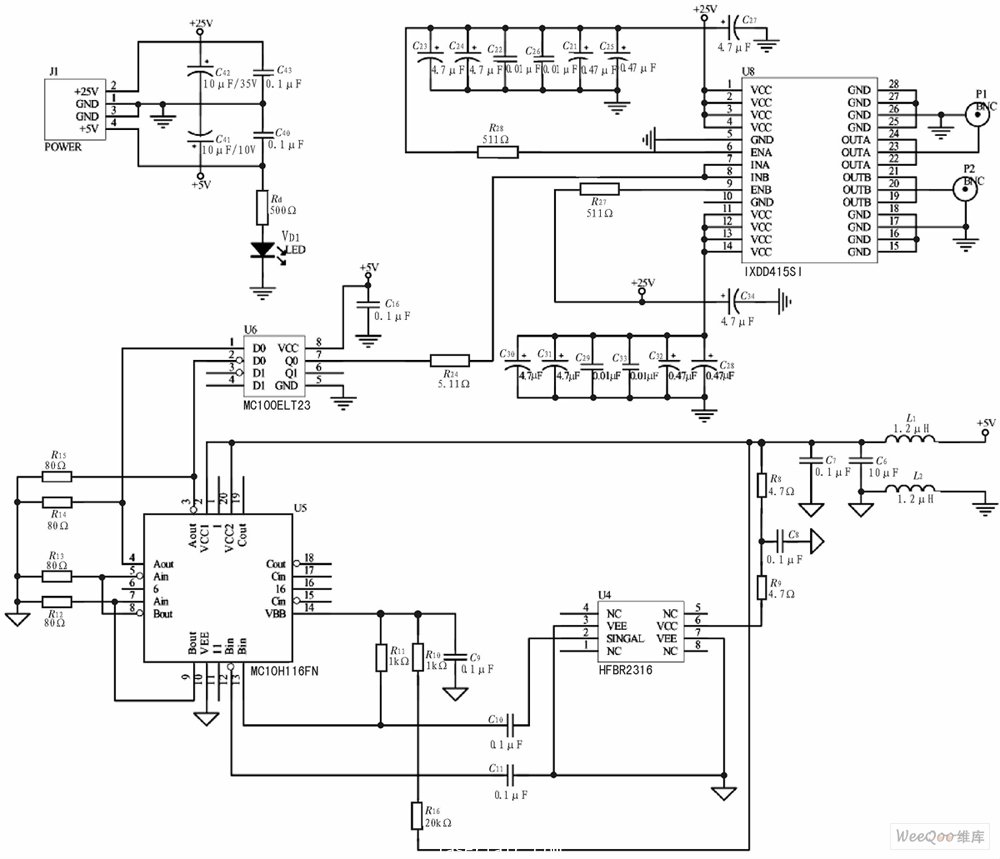 Q開關(guan) 光電轉換及觸發電路