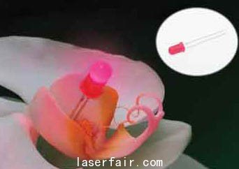 圖說:環氧樹脂耐熱性比較差,在LED芯片本身的壽命到達前,環氧樹脂就已出現變色。