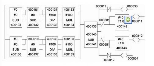 無伺服控製梯形圖程序