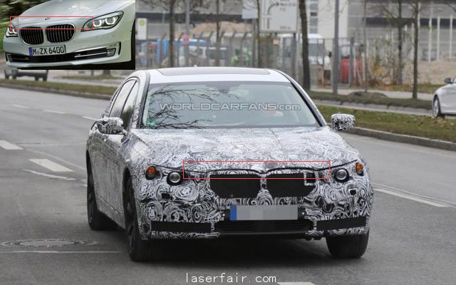 [新車諜報]換代寶馬7係曝光 引入激光大燈