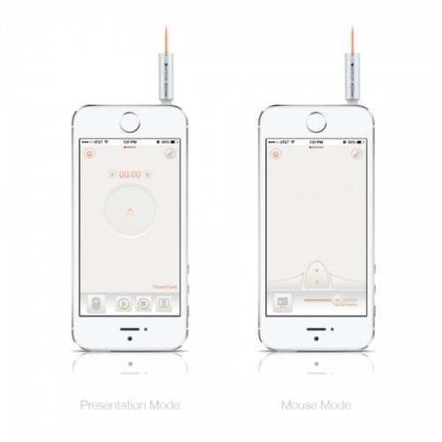 iphoness上也有激光筆了