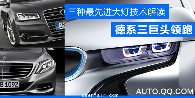 三種最先進大燈技術解讀 德係三巨頭領跑