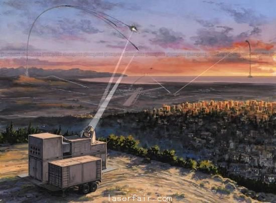 以色列激光防禦係統亮相新加坡航展 可擊落炮彈