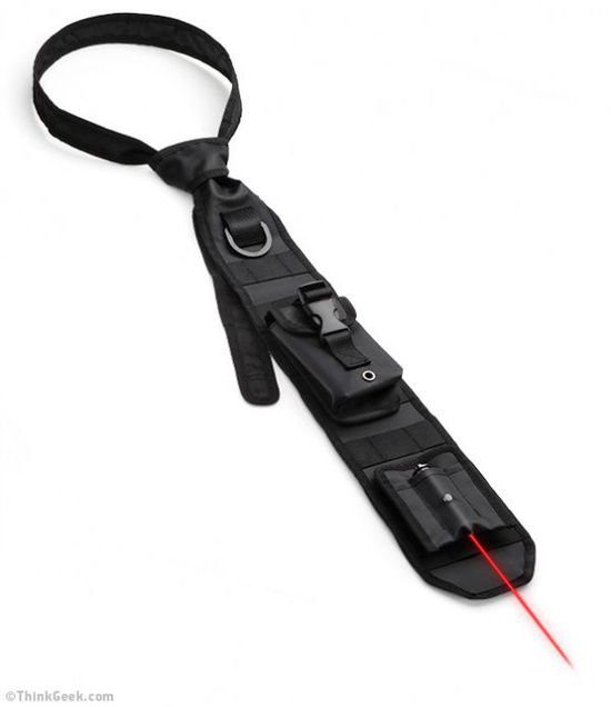 [組圖]成功人士首選 軍(jun) 用級激光製導戰術領帶