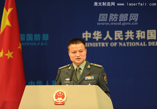 國防部新聞事務局副局長、國防部新聞發言人楊宇軍(jun) 上校答記者問 周琳攝