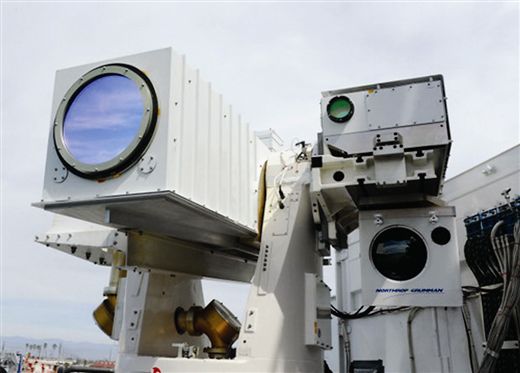 美國海軍(jun) 激光演示平台。